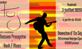 Monsieur Tuj - covers acoustiques Chansons françaises & Rock