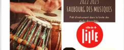 Tabla a Lille.  - Cours de Tabla. Faubourg des Musiques. 