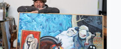 NASSER ghazizadeh ( illan) - Artiste peintre à paris 15 cherche modèle féminin 